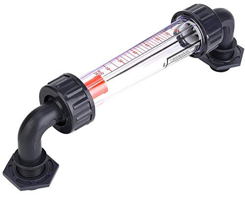 Marhynchus Flussometro per liquidi a Tester e rivelatori misuratori di Portata di liquidi e di Massa Tubo LZS-15W flussometro per Acqua 10-100LPH Filettatura Maschio ZG1/2 in NPT1/2 in