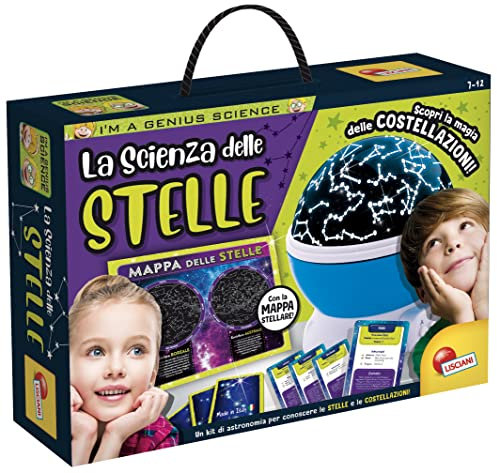 Liscianigiochi, I'm a Genius La Scienza delle Stelle, Planetario Elettronico, Multicolore, 97555