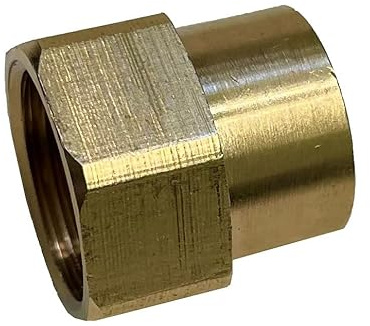 Thread Sleeve Reducer Piece Internal Thread 1/2 Inch to 3/8 Inch Internal Thread Blank (Thread 12)