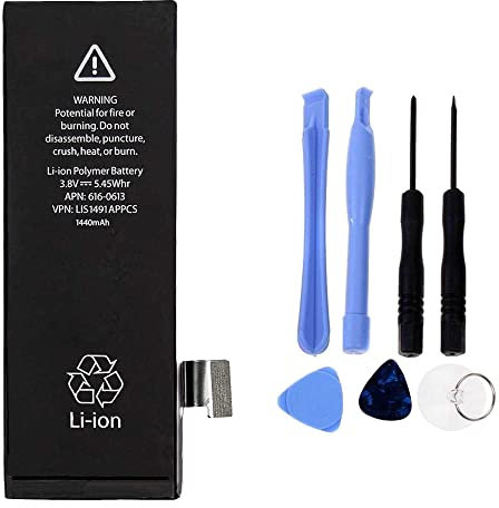 ELLENNE - Batteria Compatibile con iPhone 5 1440mAh con Kit CACCIAVITI Incluso