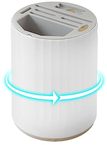 Rotating Chopstick Cage, 360 Degree Rotating Storage Bucket for Chopsticks, Cage, | Rotating Organiser Stand for Kitchen Knives, Scissors, Chopsticks, Forks and Blenders