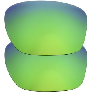 IMYTPFT Lot de 2 verres polarisés Oakleys Sliver Green de rechange, Vert, Taille unique