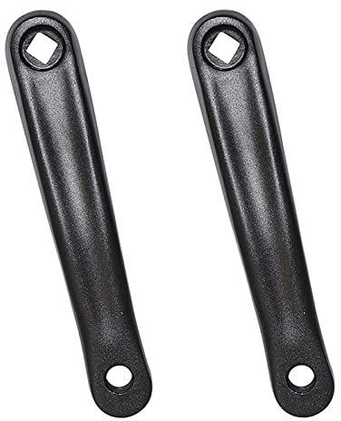 Dcaknri Professionelle leichte und rechte Fahrrad-Kurbelarm-Aluminiumlegierung, 170 mm, Singlespeed-Kurbelgarnitur für Mountainbikes und Rennräder