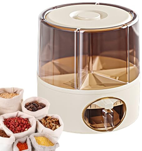 Dispensador de contenedores de almacenamiento de granos, dispensador