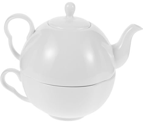 Mobestech Théière Porcelaine avec pour Usage Domestique Théière Vintage pour Thé De Après-midi