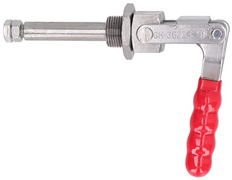 Morsetto a levetta morsetto verticale tirano morsetto a mano 180 ° angolo di apertura 304 manico in plastica in plastica in acciaio inossibile stabile efficiente