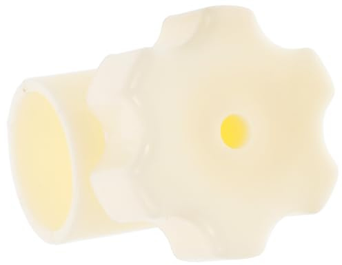 MAGICLULU Spina ad Anello per Foro Ombrellone da Esterno Bianco, Tappo di Fissaggio Resistente per Ombrelloni da Patio e Spiaggia, Accessorio Compatibile per Basi Ombrelloni da Giardino