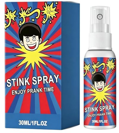 Stinkande flytande fjärtspray | 30 ml roliga skämtleksaker och underhållning,Urlöjligt roliga knäppa leksaker,för Chock Skrämsel Trick Äckel Pojkar Vuxna Familj Vänner Kontor Fester Aprilskämt Resande