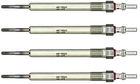 4x NGK Glühkerzen 1x mit Drucksensor