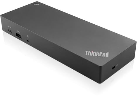 LENOVO ThinkPad Hybrid USB C with USB A Dock, 135W AC Adapter (Slim Tip), USB C Cable with USB C to USB A D