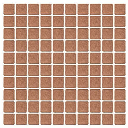 ciciglow Cuivre Pad Shim, 100pcs 401w/mk Dissipateur Thermique pour Ordinateur Portable GPU CPU (15x15x2.0mm)