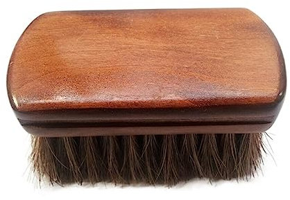 SLAVIK Brosse De Nettoyage Textile en Cuir De CRIN Compatible avec Les Sacs De Vêtements De Meubles D'intérieur De Voiture Brosse De Polissage Brillante Lavage Automatique