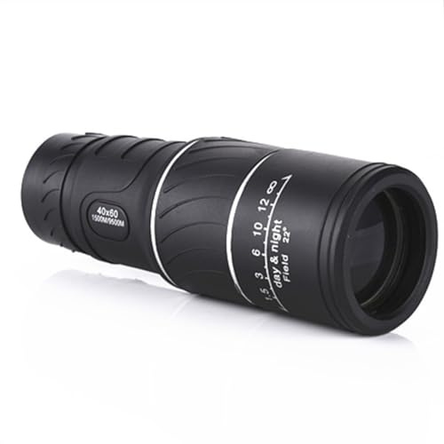 16 x 52 Monokular High Power Mini Schwarz Teleskop Dual Focus Optik Einstellbarer Zoom Teleskop Fernglas Teleskope für Wandern Camping Reisen Tourismus Panzerung