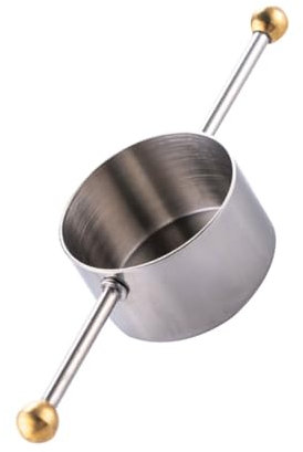 Measuring Cup Silver Stainless Steel Bartending Measuring Cup 30ml