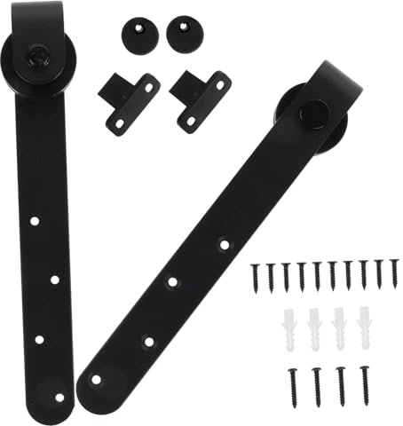 Lurrose Kit Guida Per Porte Da Mini Per Porte Scorrevoli Per Armadietti Per Armadietti