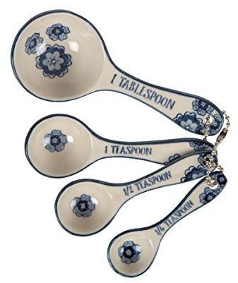 Sass & Belle Blue Willow Floral Measuring Spoons