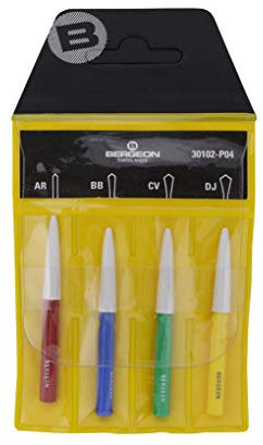 BERGEON 30102-P04 Öl-Set, 4 Stück