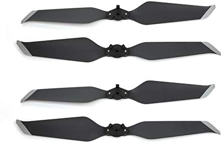 4Pcs Propellers für DJI Mavic 2 Pro/Mavic 2 Zoom Drone 8743 Blade Props Accessories Low-Noise Quick Release, Silber