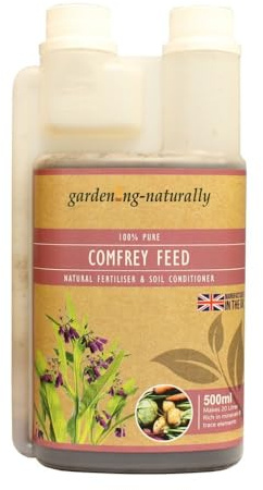 Natural Comfrey Feed For Flowers, Fruits and Vegetables Odour Free. Natural Plant Feed and Soil Conditoner for Healthy Crops