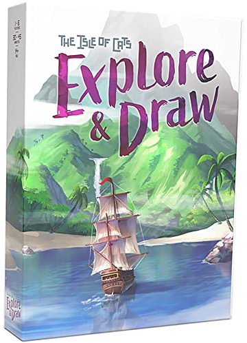 The City of Games | The Isle of Cats Explore & Draw | Board Game | Ages 10+ | 1-6 Players | 30-45 Minutes Playing Time