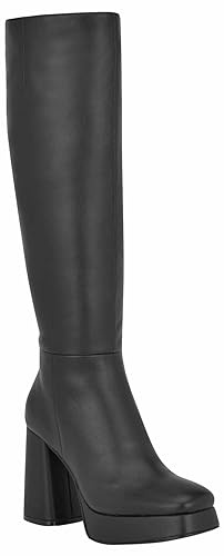 Nine West Vadda, Botas a la Altura de Rodilla Mujer, Negro (Black 003), 40.5 EU