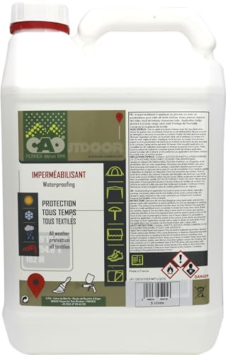 C.A.O. Imperméabilisants Tous Temps Tous Textiles 5 litres | Tous textiles