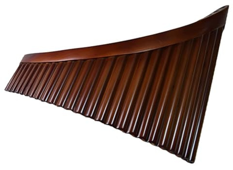 Leistungsfähige Panflöte Mit 25 Röhren C/G Abgestimmt Mit Einem Gehäuse Aus Aluminiumlegierung Für Den Linken Und Rechten Bass (Color : G, Size : Right)