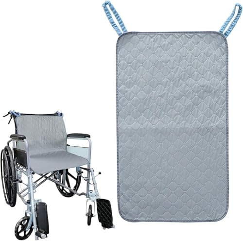 STDNERY Hochabsorbierende Inkontinenzauflage for Rollstühle, Wiederverwendbar, Waschbar, Saugfähig, Sitzschutz, Urinauflage, Stuhlschutz(A)