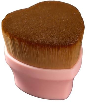 Nkmifeg Pinceau de Maquillage Anti-Soleil | Applicateur De Crème Avec Poils Doux Et Denses Pour Sécurité Enfant | Brosse Pour Crème Solaire Poudre Fluide Correcteur Et Fard À Joues | pour Poudre,