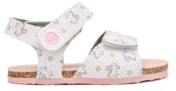 Conguitos - Sandalias de Bebé Barefoot con DIseño de Unicornio para Niños y Niñas (Multicolor/Talla 25)