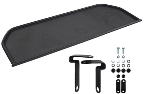 Aperta Filet Coupe-Vent Compatible avec Fiat Barchetta Type 183 Noir Filet Anti-remous 100% sur Mesure OEM Qualité Windschott fabriqué aux Pays-Bas