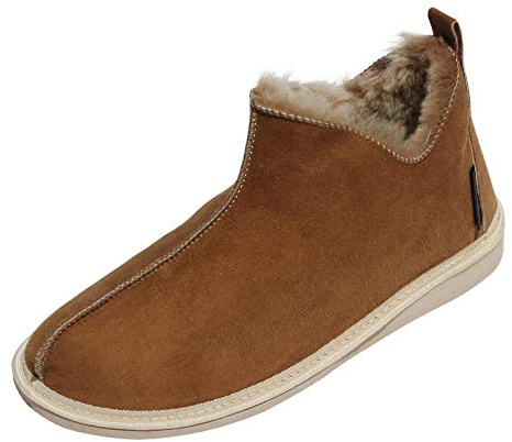 Hollert Lammfell Hausschuhe Cinderella Fellschuhe Premium Damenschuhe aus 100% Merino Schaffell
