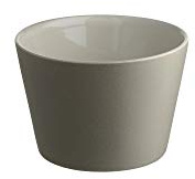 Alessi Tonale | DC03/78 LG - Set di 4 Tazze in Ceramica Stoneware, Light Grey
