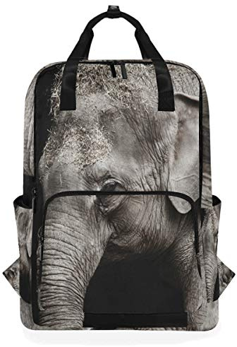 Montoj, zaino da viaggio con elefante e cannuccia per la scuola