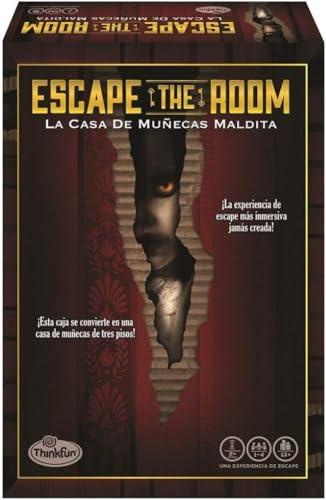 ThinkFun Escape The Room - Das Maldid-Puppenhaus Brettspiel 1-4 Spieler, Empfohlenes Alter 13+ (76420)