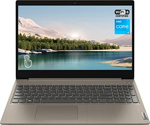 Lenovo Ideapad 3 Laptop, Touch Screen HD da 15,6 pollici, processore Intel Core i3-1115G4 di 11a generazione, RAM DDR4 da 20 GB, SSD PCIe NVMe da 256 GB, HDMI, Webcam, Wi-Fi 6, Bluetooth, Windows 11