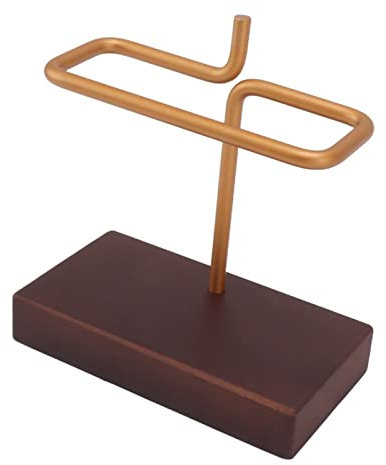 Kaffeepapier-Aufbewahrungsregal, Kaffeefilterhalter mit Hoher Kapazität, Robustes Vintage-Holz, Elegantes Aussehen für Kaffeebars zu Hause (Walnußholz)