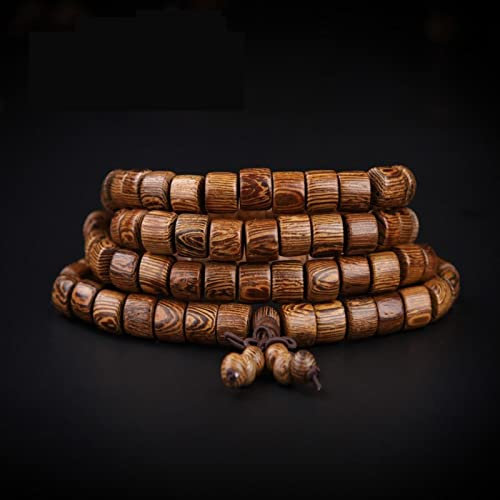 malapärlor, Rosenkrans pärlor, 1 st 108 Bön Pärlor Tibetansk Buddhist Armband Herr Rosenkrans Buddha Armband for Kvinnor-6mm 108 pärlor