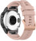RosMank 20mm Quickfit Bracelet pour Garmin Fenix 8 43mm/7S Pro/7S/6S Pro/6S/5S, Bracelet de Remplacement en Silicone pour Approach S70 42mm/Instinct 2S/Descent Mk3S, Abricot