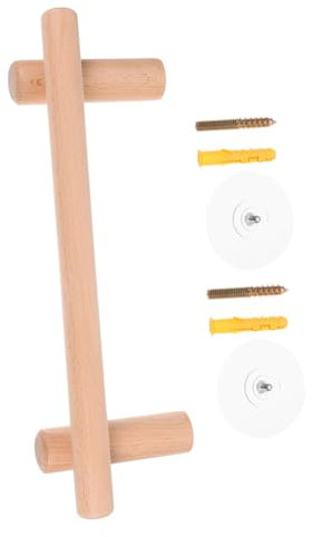 ARTIBETTER 2 STK Handtuchhalter aus Holz Kleiderständer zur Wandmontage Handtuchhalter zur Wandmontage küchenhandtuchhalter küche handtuchhalter Handtuchstange Kleiderbügel Bambus