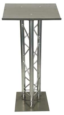 Stunning Stainless Steel Truss Lectern, Front of House Stand, Podium Stand