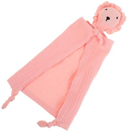 ibasenice Kuscheldecke Für Kleinkinder Aus Satin-material Cartoon-design Neugeborenendecke Musselin-decke Für Junge Mädchen Nickerchendecke Mit Handpuppenfunktion
