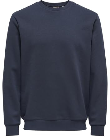 Only & Sons Herren Onsceres Crew Neck Noos Sweatshirt (1er Pack)