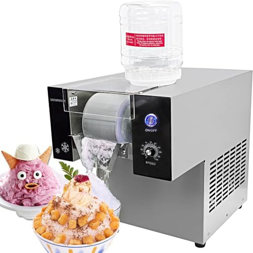 Máquina de Hielo de Copo de Nieve Comercial, máquina de Hielo de Copo de Nieve, máquina de Afeitar de Hielo de Copo de Nieve de encimera, máquina de Hielo de Nieve,160F