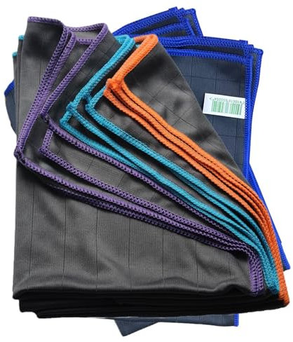 Genérico Pable de Plato de Cocina, Trapos de Platos,5X paños de Lavado de Cocina para Platos | 15.7x23.6 Pulgadas Trapos de Limpieza de Microfibra, Toallas Grandes para Cocina, Sala de Estar, baño