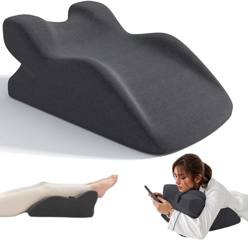 Relájate Almohada ergonómica de relajación, Almohada de cuña con Cubierta Lavable, Almohada de Soporte Lumbar de relajación Multifuncional para después de la cirugía, circulación sanguínea, Alivio