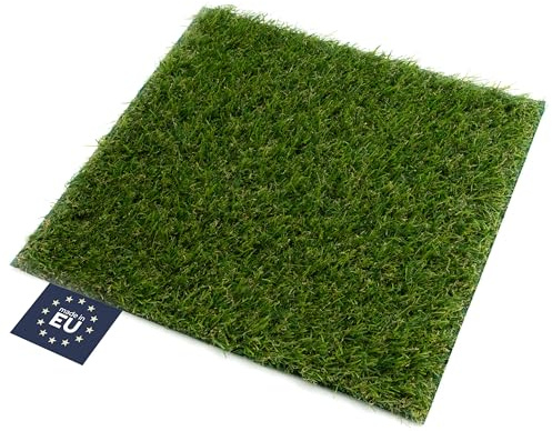 Primaflor Kunstrasen Protector B1 | 200 x 600 cm | Grün | 27 mm | UV-stabil | wasserdurchlässig | schwer entflammbar | B1 Kunstrasen für Messe & Event | Rasenteppich für Innen- und Außenbereiche
