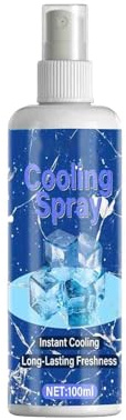 Mist Corpo Rinfrescante - 100ml Rinfrescante Immediato Dal Calore,Spray Dopo Sole Lenitivo | Per Attività Sportive All'Aperto Picnic Viaggio Vacanza Backpacking Calcio Pallavolo Trekking Corsa Campegg