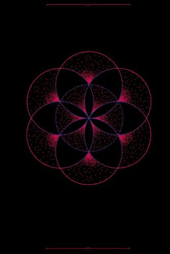 Seed of Life: Sacred Geometry Design Journal. Notebook for Meditation and Soul Alignment. Gradient Effect. Perfect Gift. 120 Lined Pages.