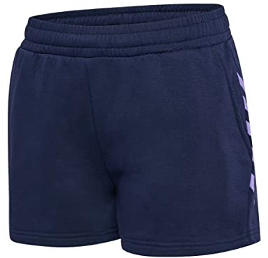 hummel hmlSTALTIC Cotton Short Damen F7220 blaulila L